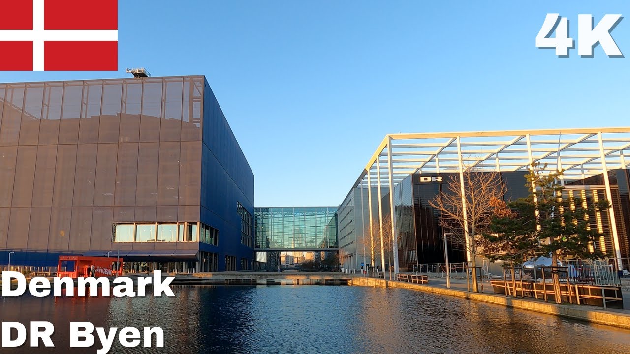 【 4K 】🇩🇰  Virtual walking in Copenhagen, Denmark ft. DR Byen - | 漫步丹麥廣播電視台