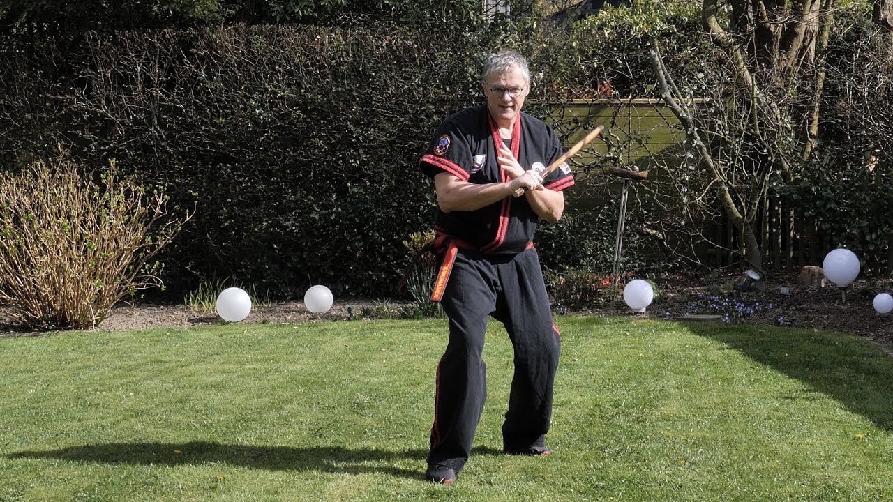 Modern Arnis Training Tipp: Solo-Training Schläge 1 - 12