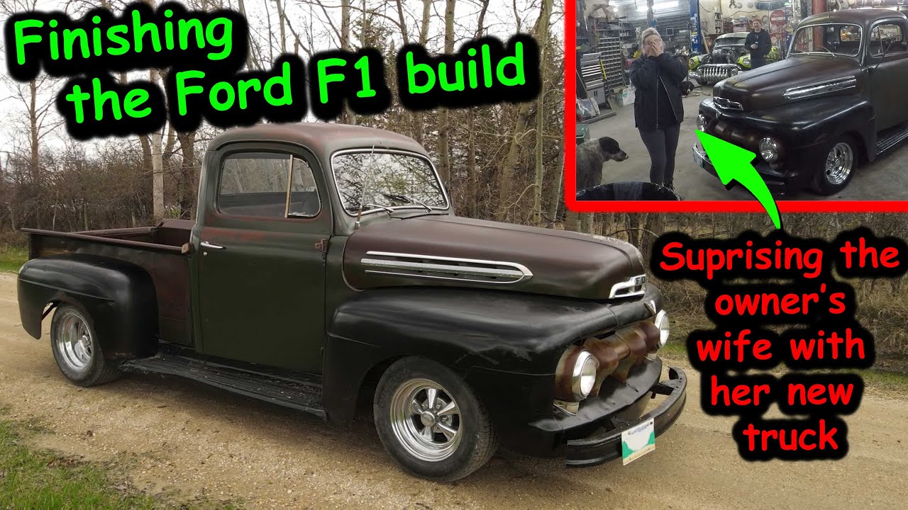 Finishing the 1951 Ford F1 and the big reveal