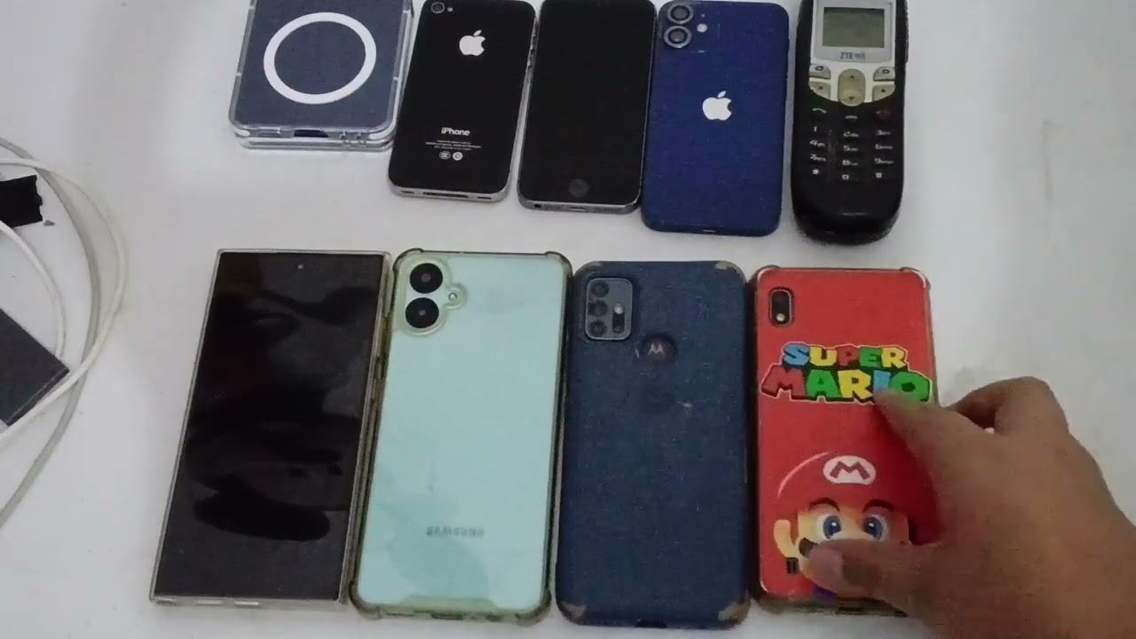 Adivina cuál celular está sonando entre 9 teléfonos 