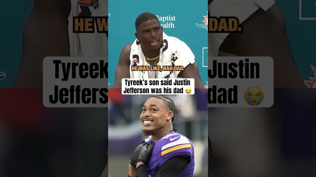 Tyreek Hill's kids love Justin Jefferson 😂
