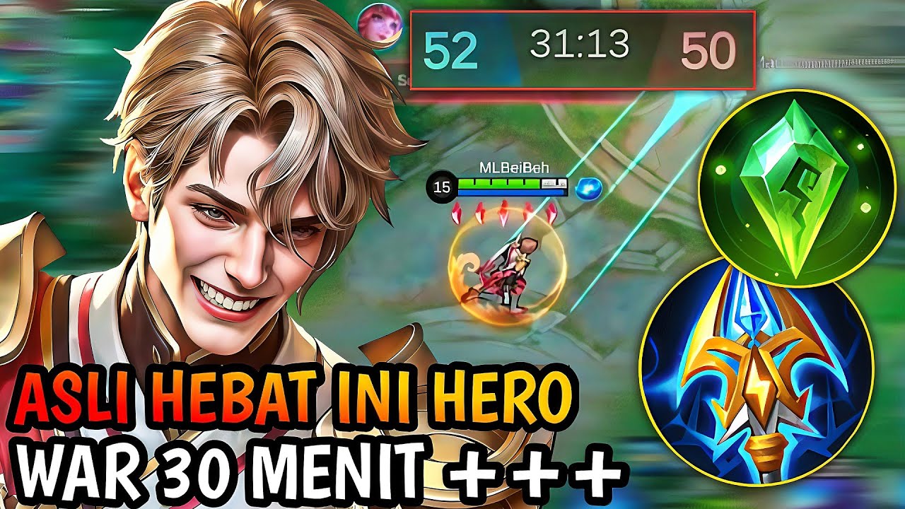 DETIK DETIK IMMORTAL DAPAT LAWAN KERAS! INI DIA AAMON BUILD BERJUANG MATI MATIAN| MLBB
