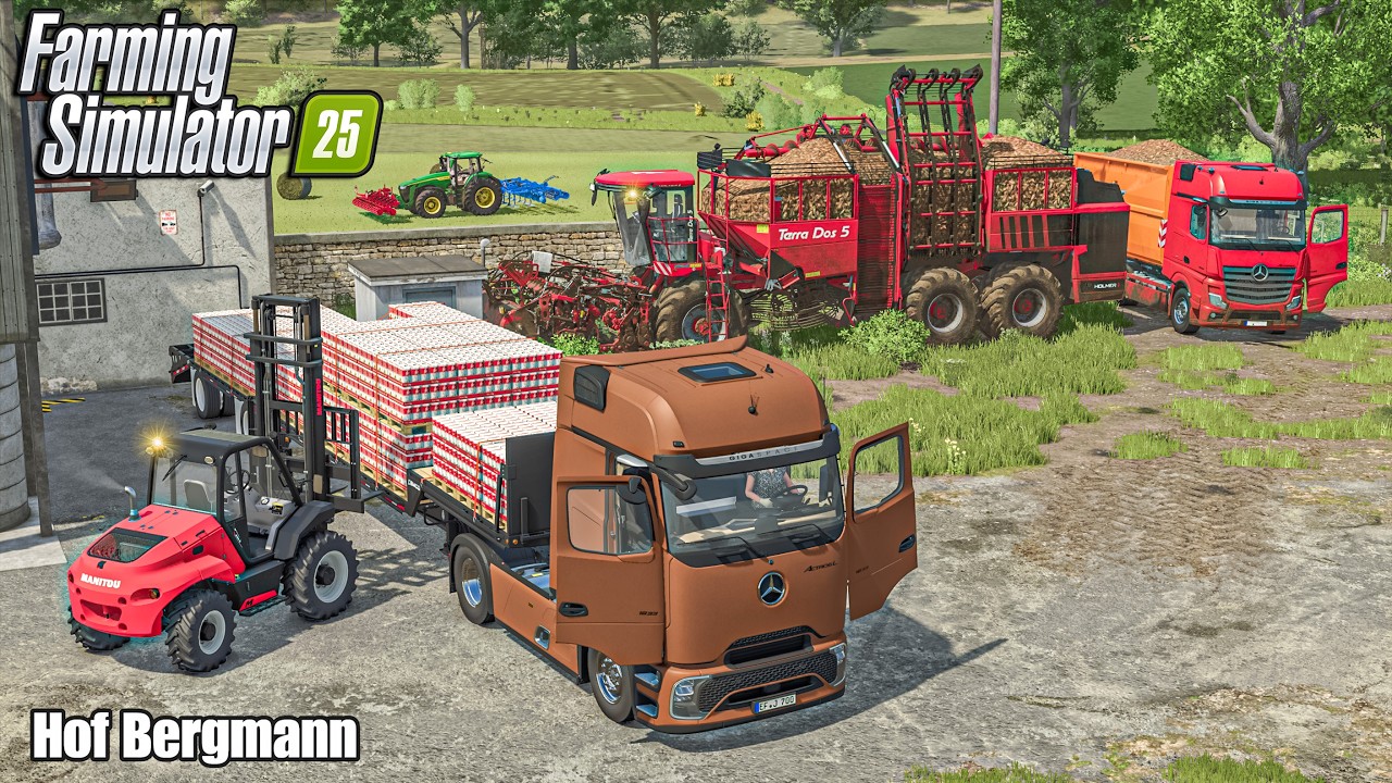 От пшеницы до муки – подробное объяснение процесса | HOF BERGMANN | Farming Simulator 25