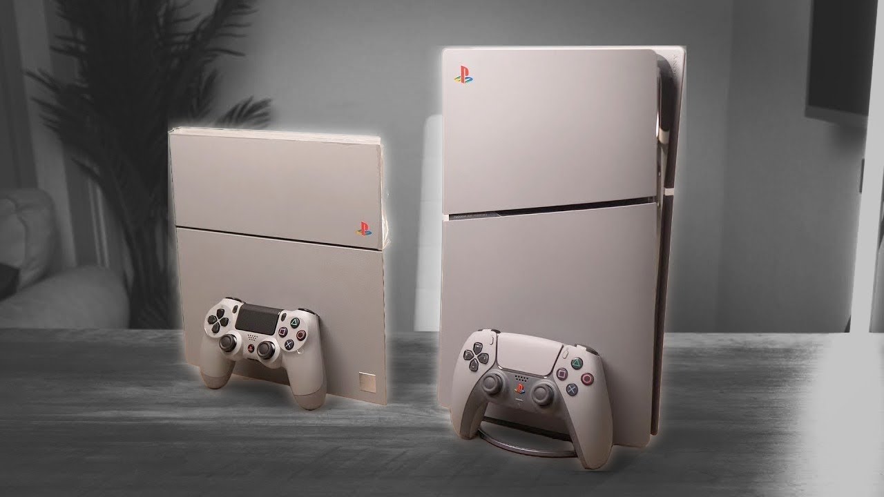PS5 30th Anniversary VS PS4 20th Anniversary  - Unboxing & Comparison