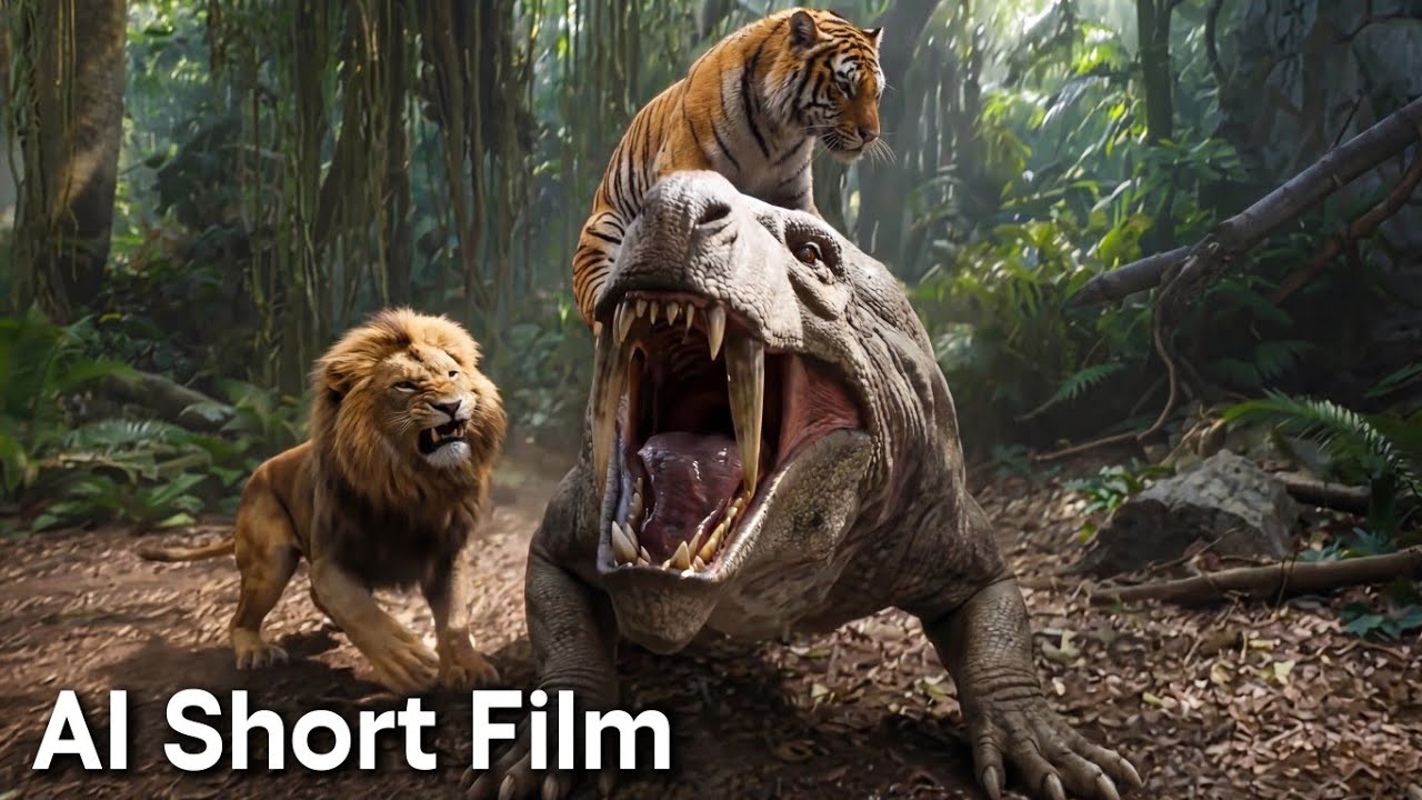 SIMBA & SHERE KHAN vs INOSTRANCEVIA &ndash; The Invasion of the LYCAENOPS Horde | AI Short Film