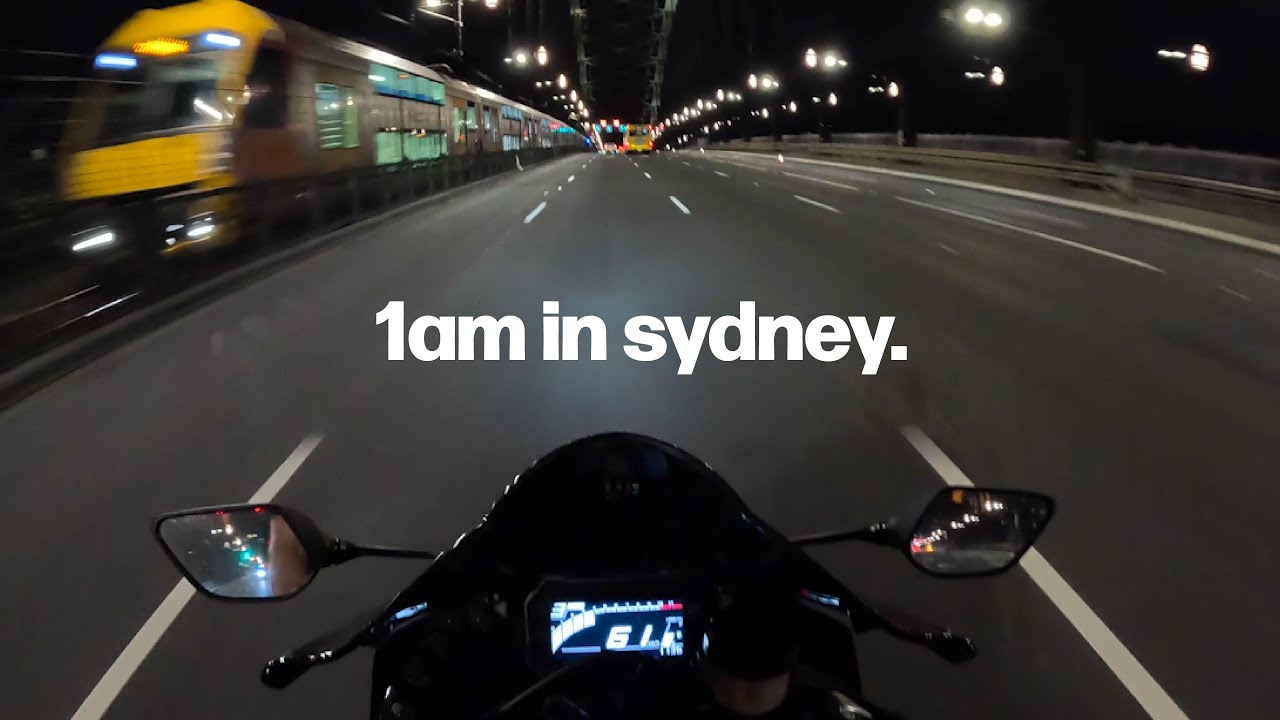come for a night ride to clear your mind.