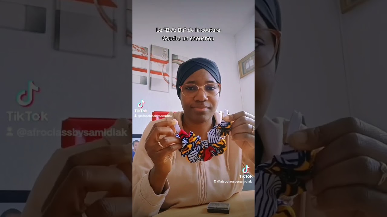 Tuto: Coudre un chouchou en wax