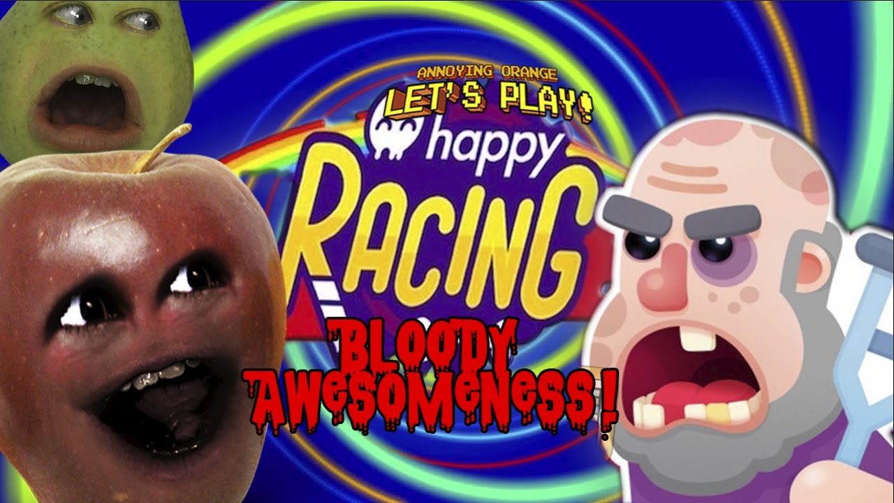 Midget Apple Plays - HAPPY RACING: Bloody Awesomeness!