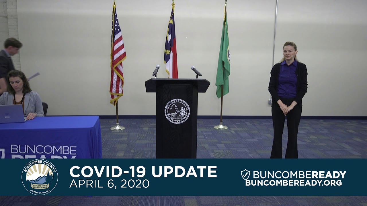 Buncombe County COVID-19 Update (April 6, 2020)