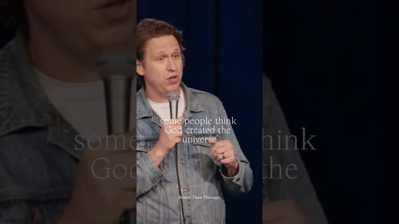 &ldquo;Some people think God created the universe&hellip; &ldquo; @peteholmes