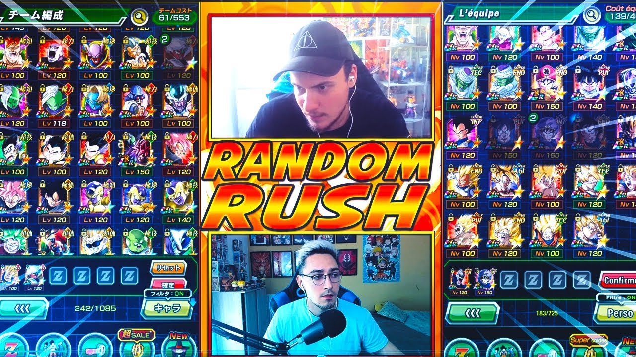 JAMAIS VU UNE TEAM PAREIL EN RANDOM RUSH LILIAN ME FAIT RAGER ! DOKKAN BATTLE FR