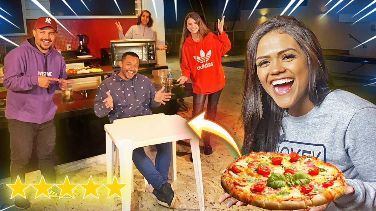 TRANSFORMAMOS A NOVA MANSÃO LOURES EM UMA PIZZARIA !!!