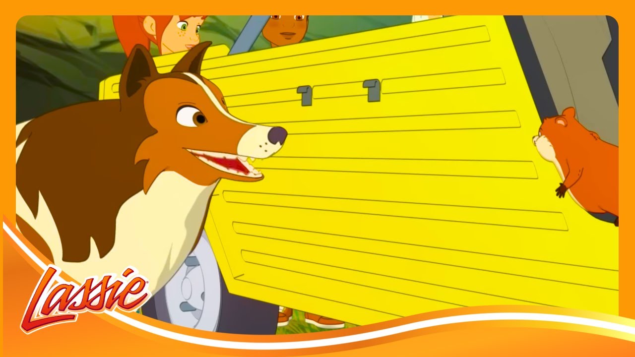 🐎 Lassie & Zoe Save Fury the Wild Mustang! | The New Adventures of Lassie | Cartoons For Kids