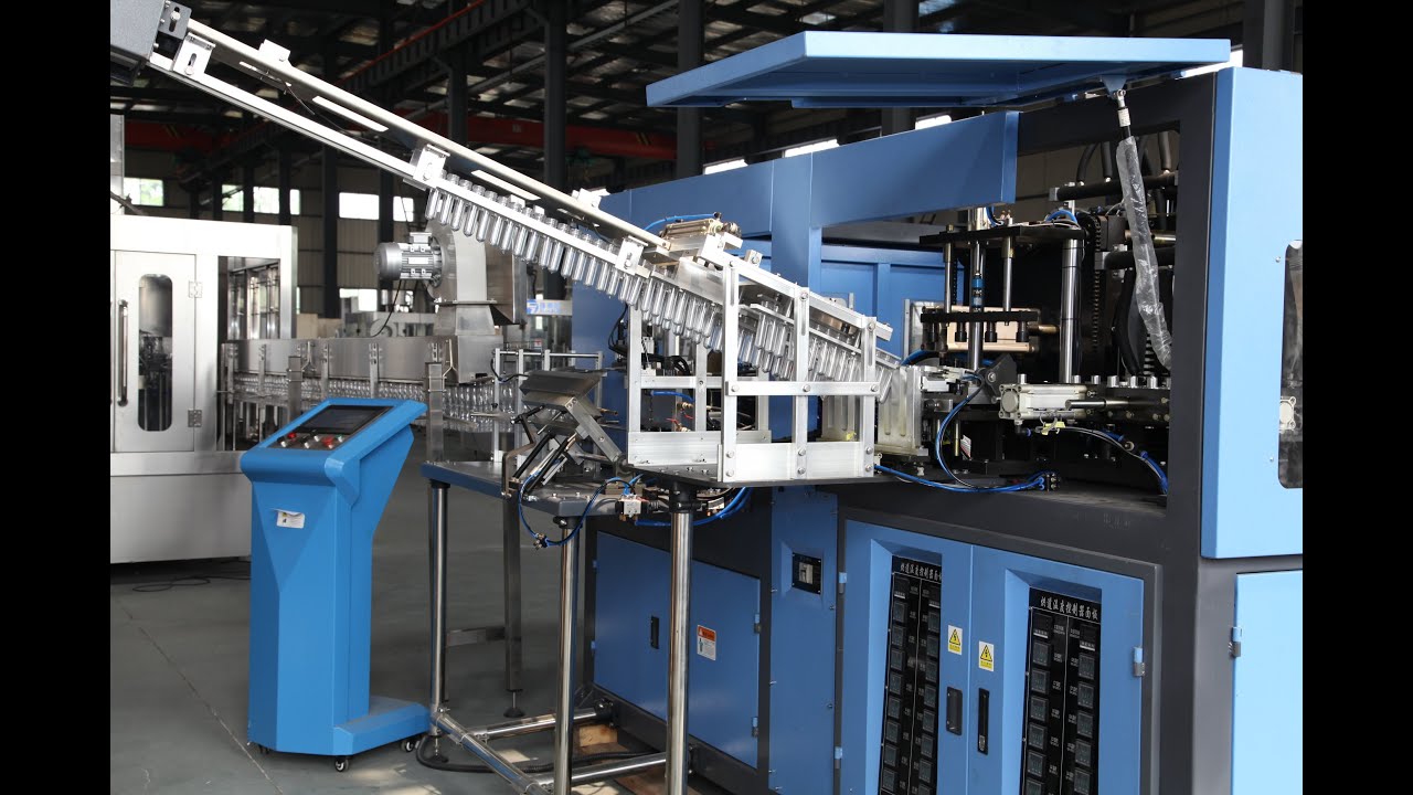 Reliable Machine, 4000BPH Full Automatic 4 Cavities PET Bottle Blowing Machine