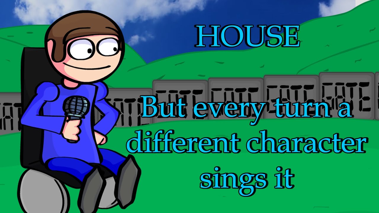House But Every Turn a Different Cover is Used (House but everyone sings it)