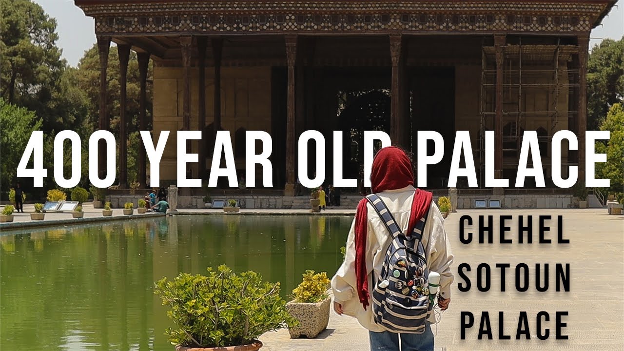 Chehel Sotoun Palace,  Symbol of Persian architecture in Isfahan, Iran (Travel & Food Vlog)