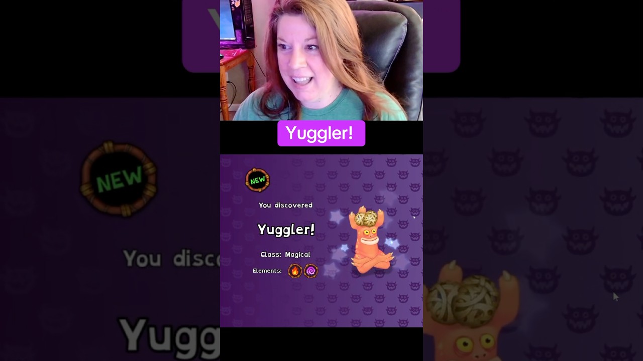 Yuggler the juggler! #mysingingmonsters #msm #yuggler #juggler #psychicisland #mobilegame #twitch