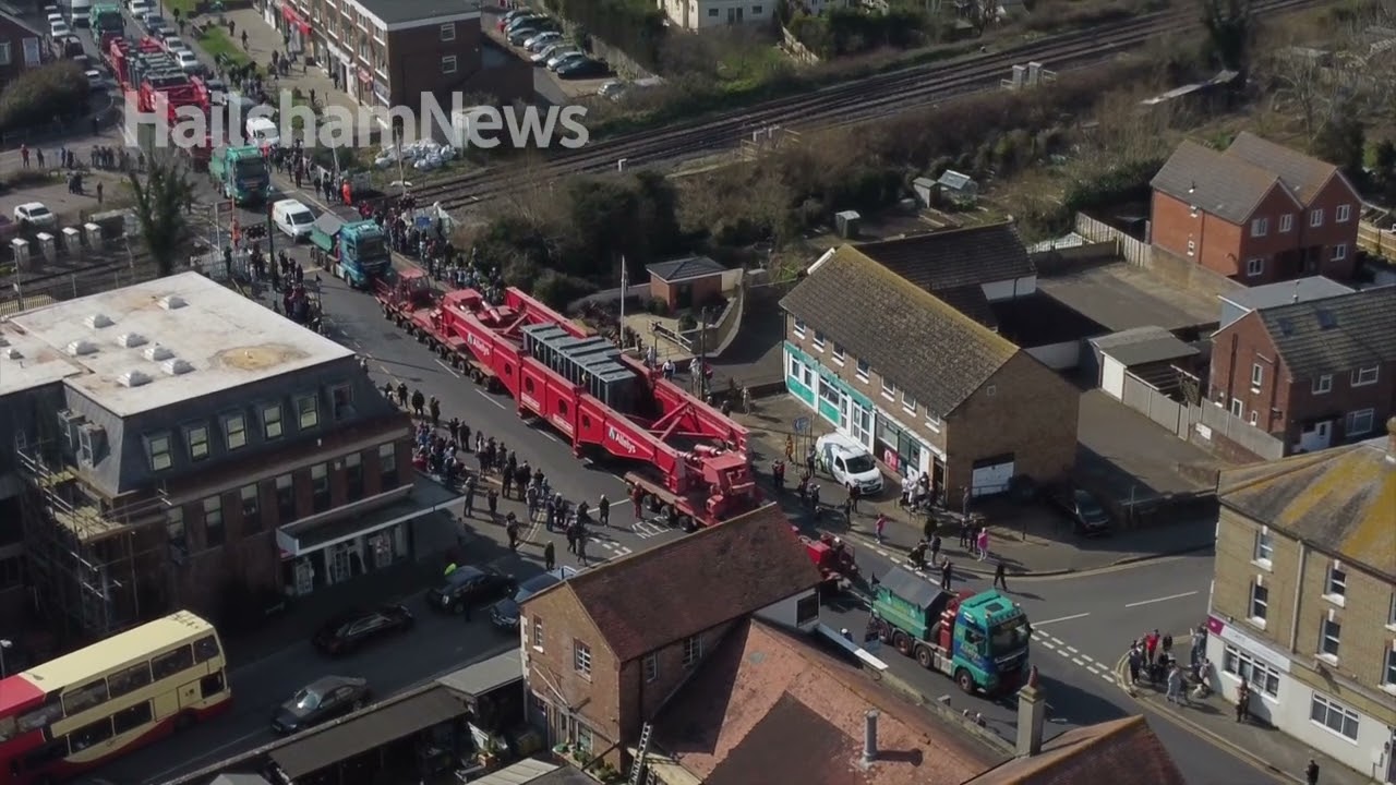 Abnormal Load Transportation | Polegate | Drone Coverage | 20 March 2022