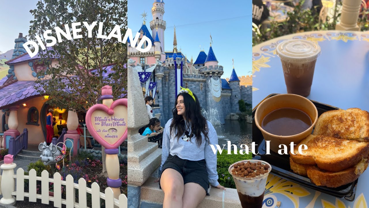 DISNEYLAND VLOG ♡ 2023 | day in my life + trying viral tiktok disney food 🐭