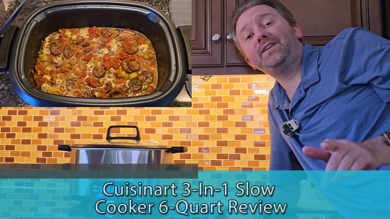 Cuisinart 3-in-1 Slow Cooker 6 Quart Review | Ultimate Kitchen Helper?