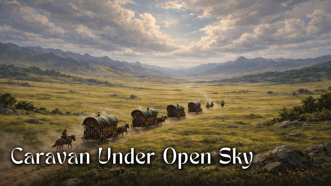 Caravan Under Open Sky | Fantasy Music for D&D and TTRPGs