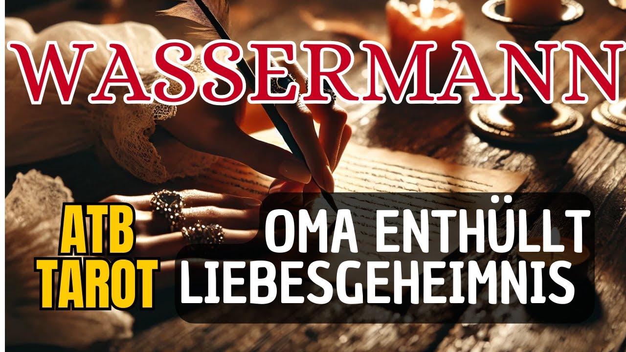 ♒ Wassermann: Oma oder Mutter ist bei dir! Sie wird das Geheimnis von Liebe und Reichtum enthüllen!🔮