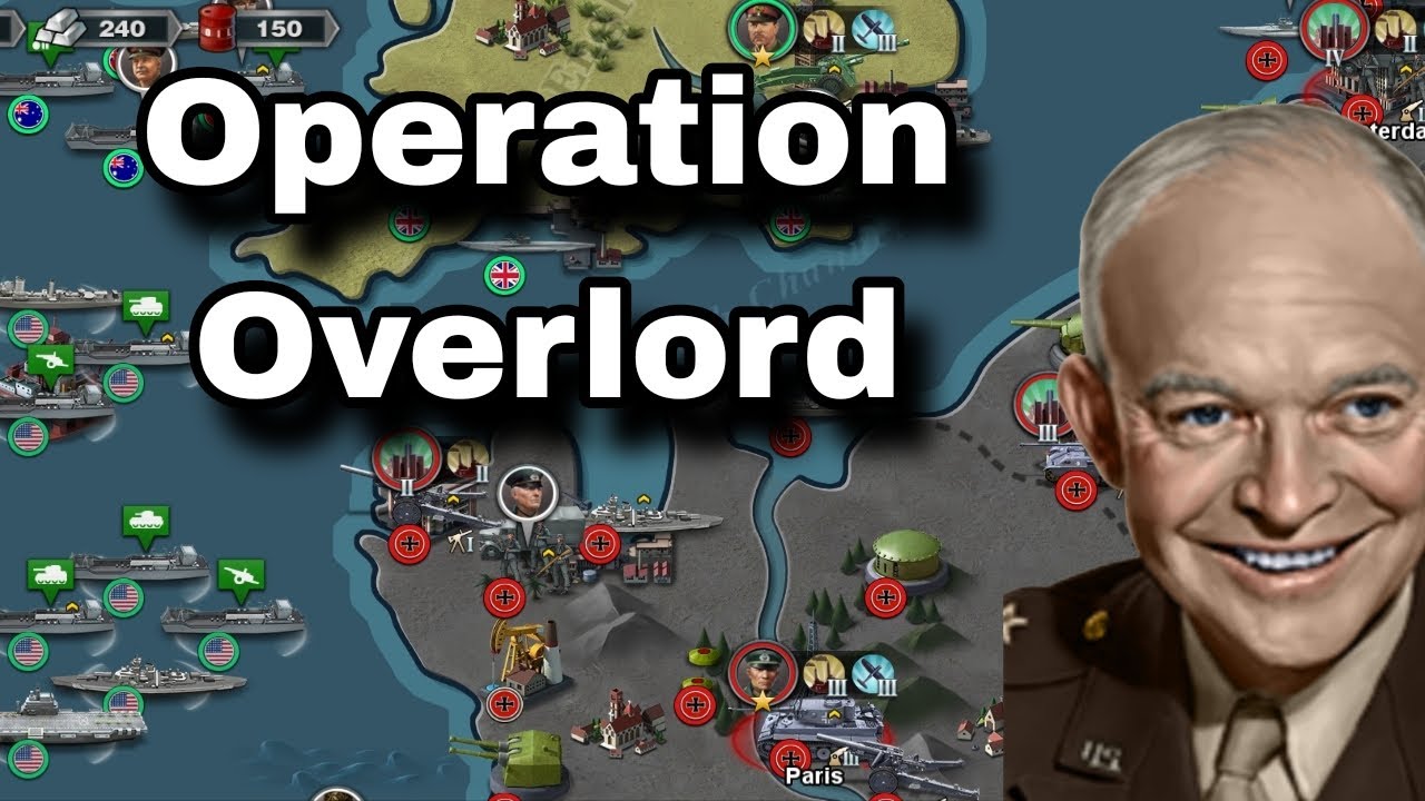 Operation Overlord (WC3 1939 Allies Campaign) #worldconqueror3 #ww2 #liberationoffrance #history
