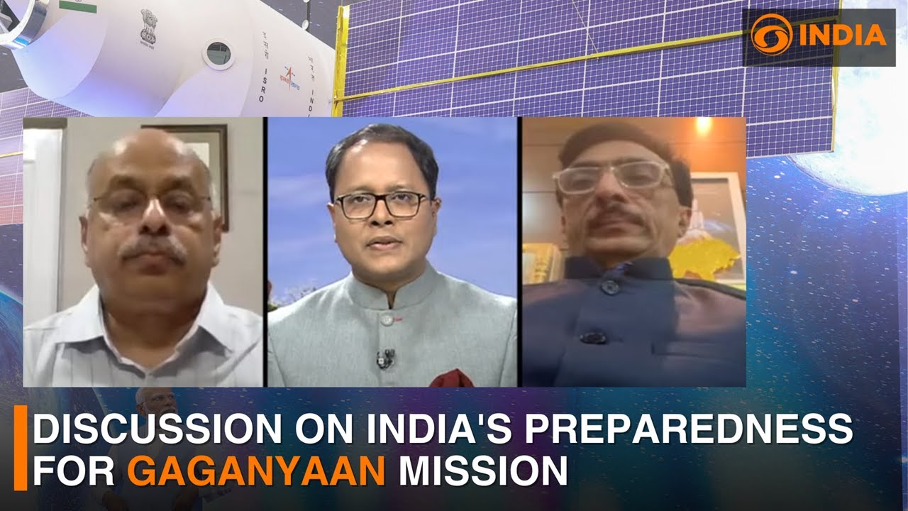 Discussion on India's preparedness for Gaganyaan Mission