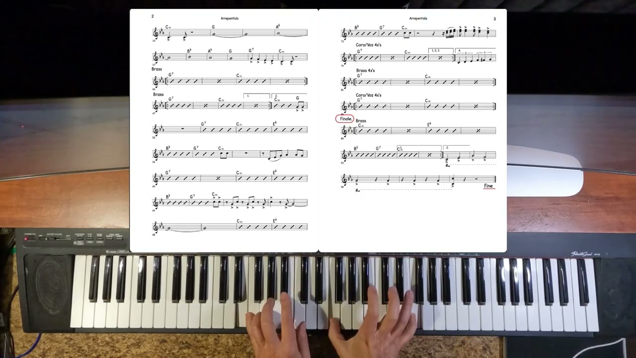 Arrepentida Piano Demo