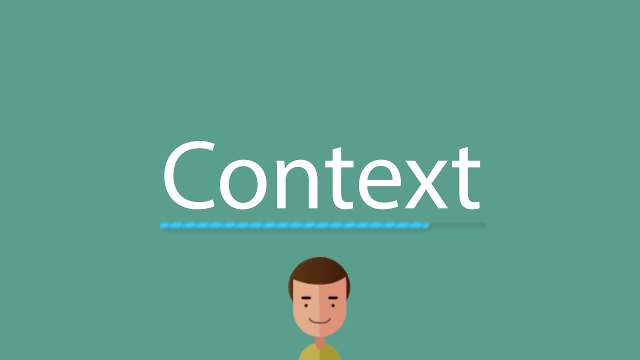 Context pronunciation