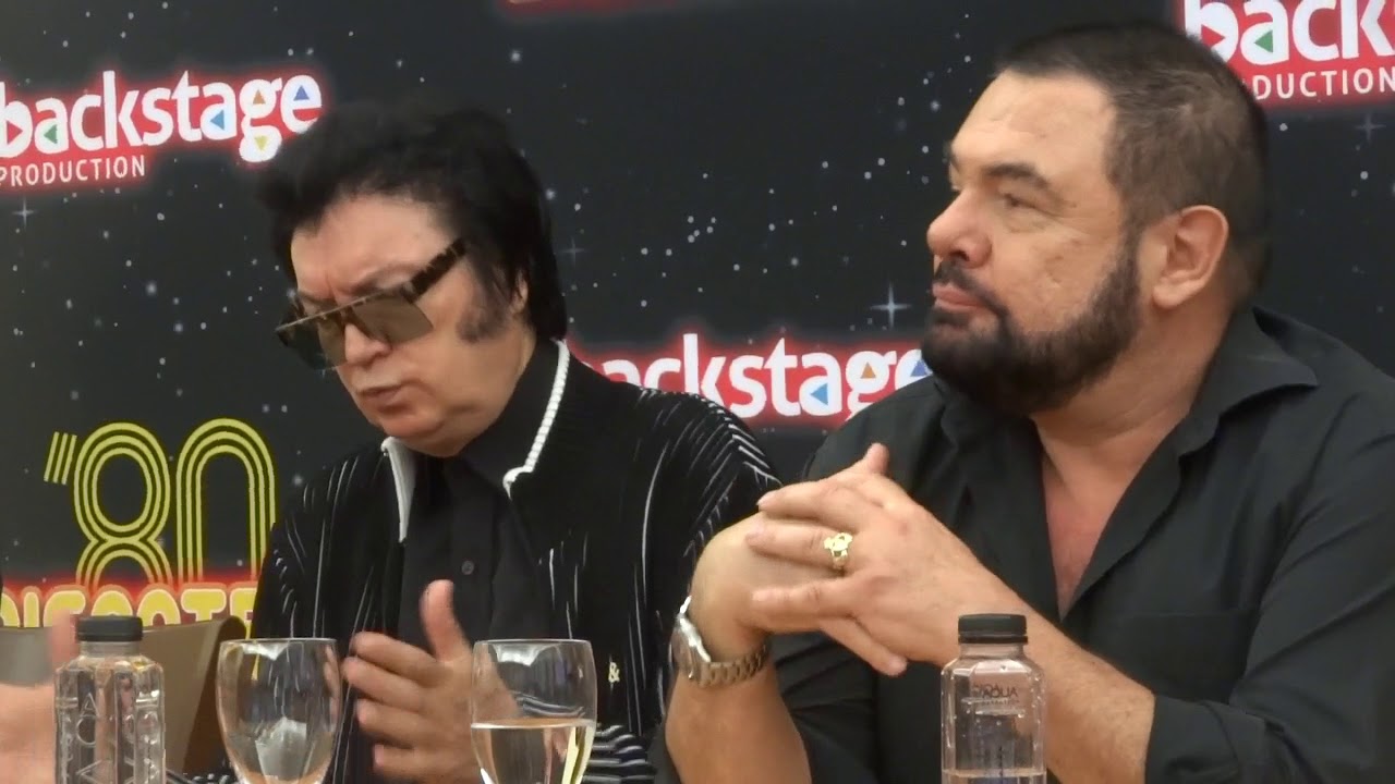 FANCY şi Marian Gold de la Alphaville - Press Conference Discoteca 80 Cluj