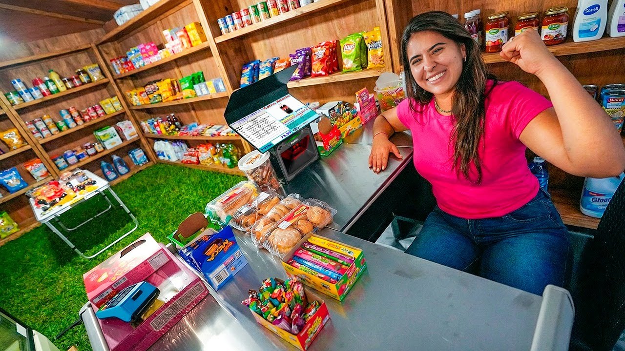 COMPREI UM CAIXA PROFISSIONAL PRO MERCADINHO! AGORA SIM