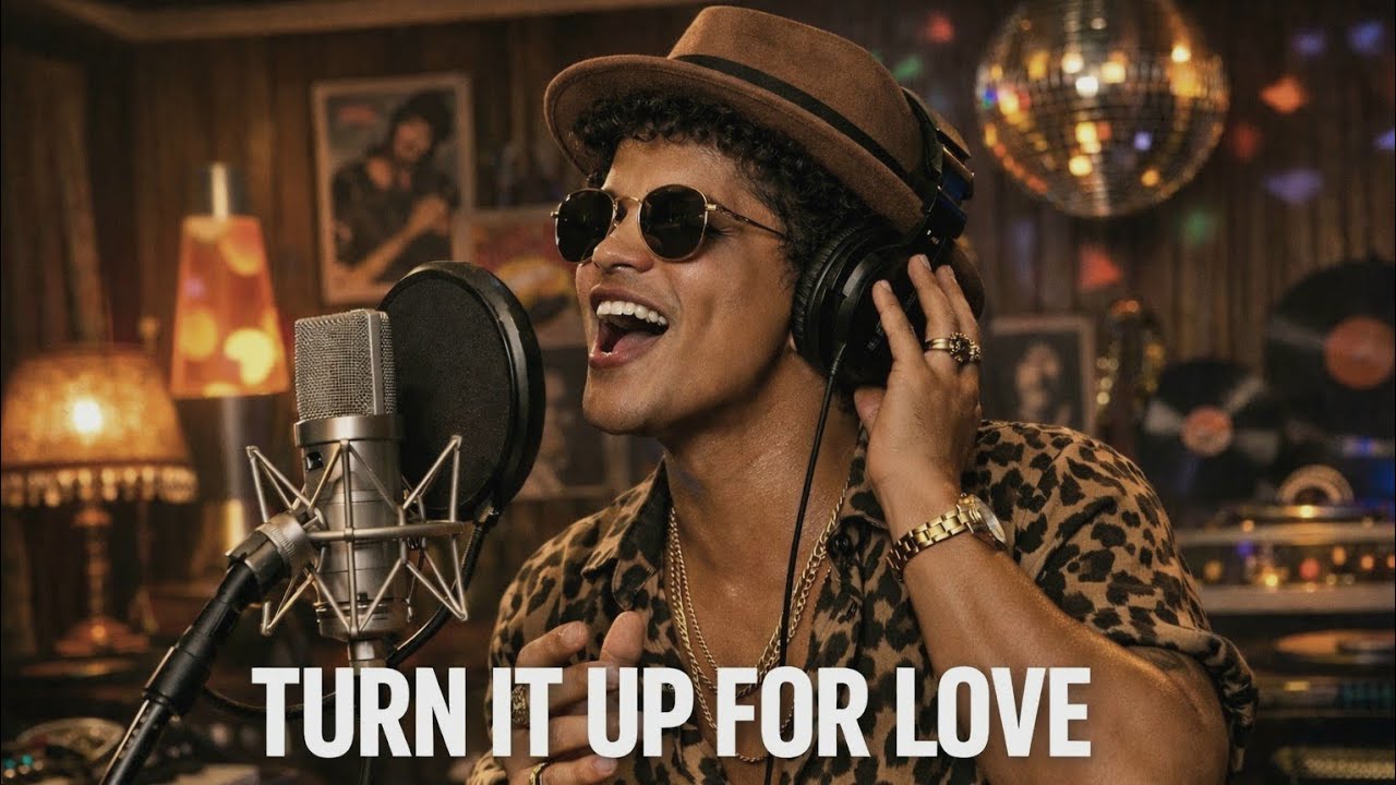 Bruno Mars – Turn It Up For Love [Funk, Soul, Retro-Pop]