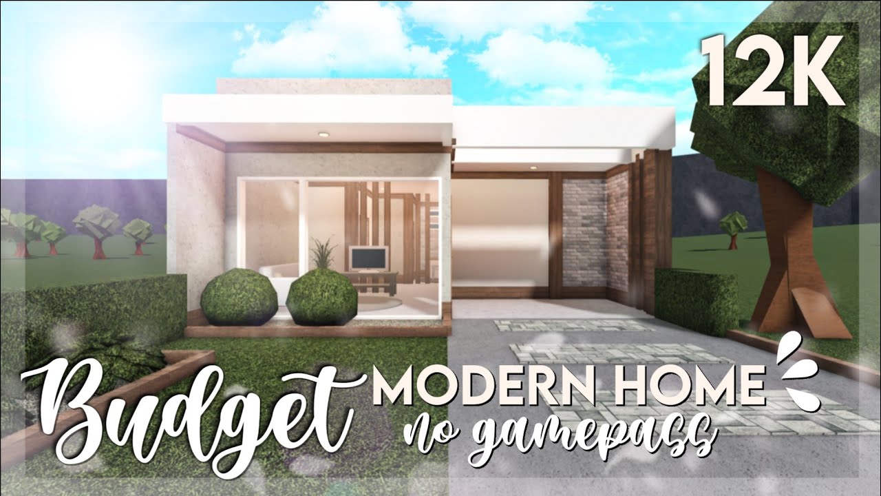 12K Budget Roleplay Home (No Gamepass) | BLOXBURG