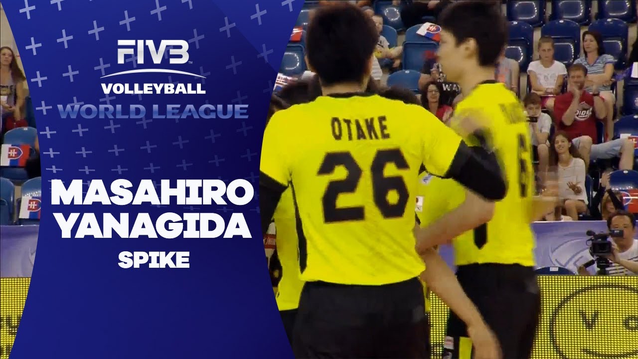Yanagida's hard spike - World League 2017