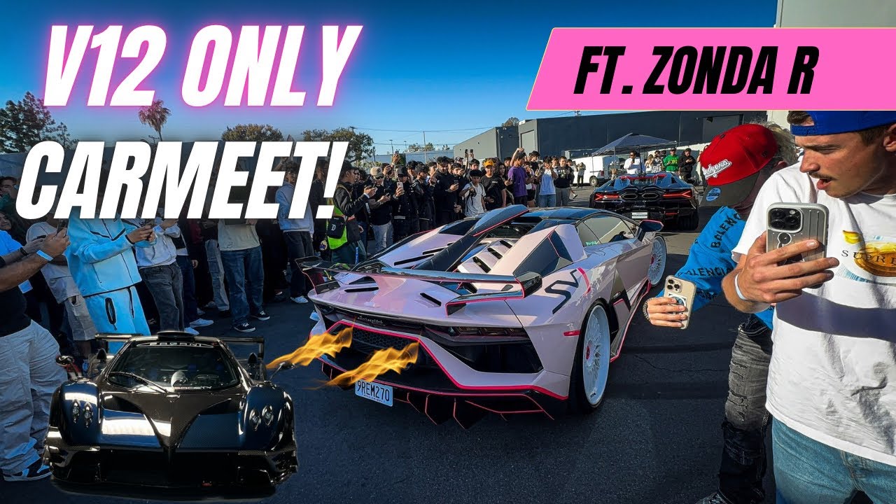 Встречайте ТОЛЬКО БЕЗУМНЫЙ V12 АВТОМОБИЛЬ! ФТ. PAGANI ZONDA R🏎🔥 #v12 #pagani #zondar
