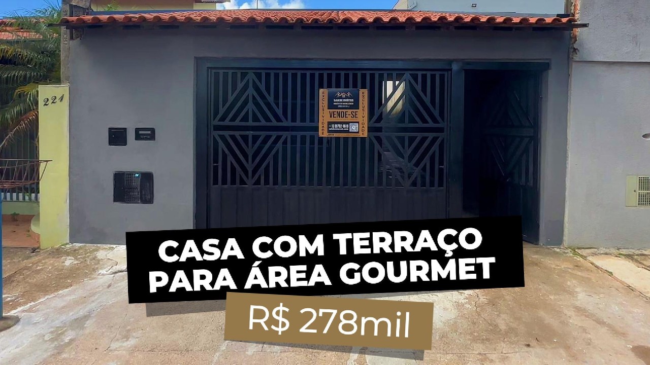 Casa à Venda no 📍 Europark em Tatuí/SP | R$278mil  | 2 Dormitórios com Suíte | Aceita Financiamento