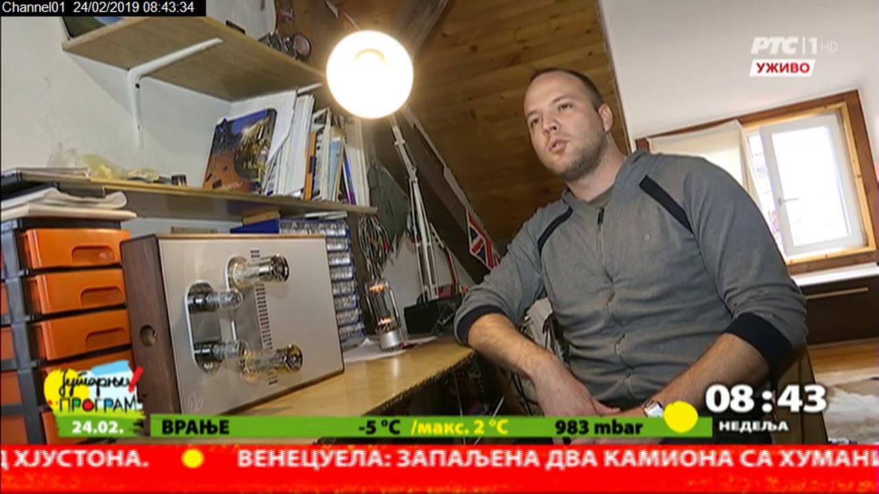 Miloš Milić majstor za lampe