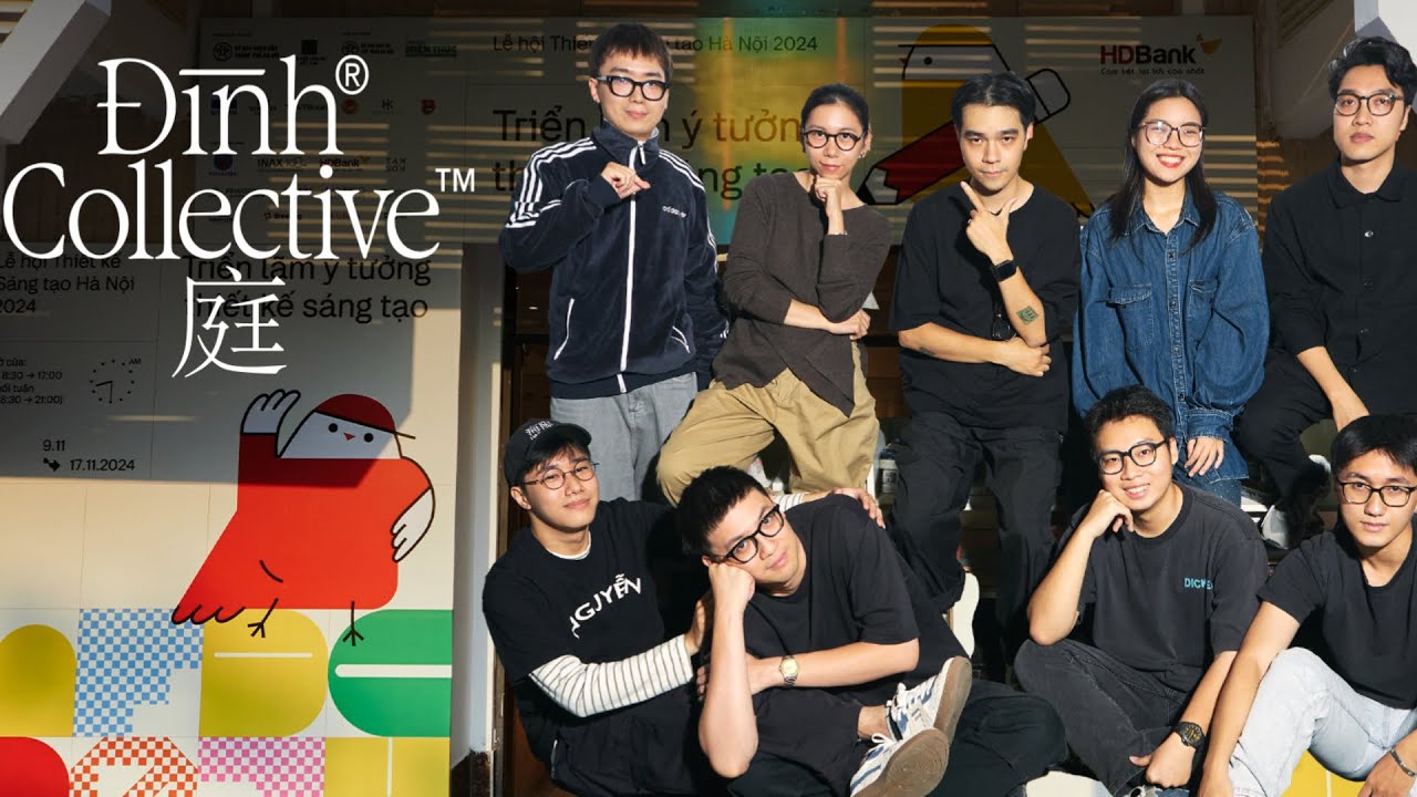 Đình Collective: Nhóm sáng tạo đi giao sticker thì bỗng được "chọn" vào dự án khủng 