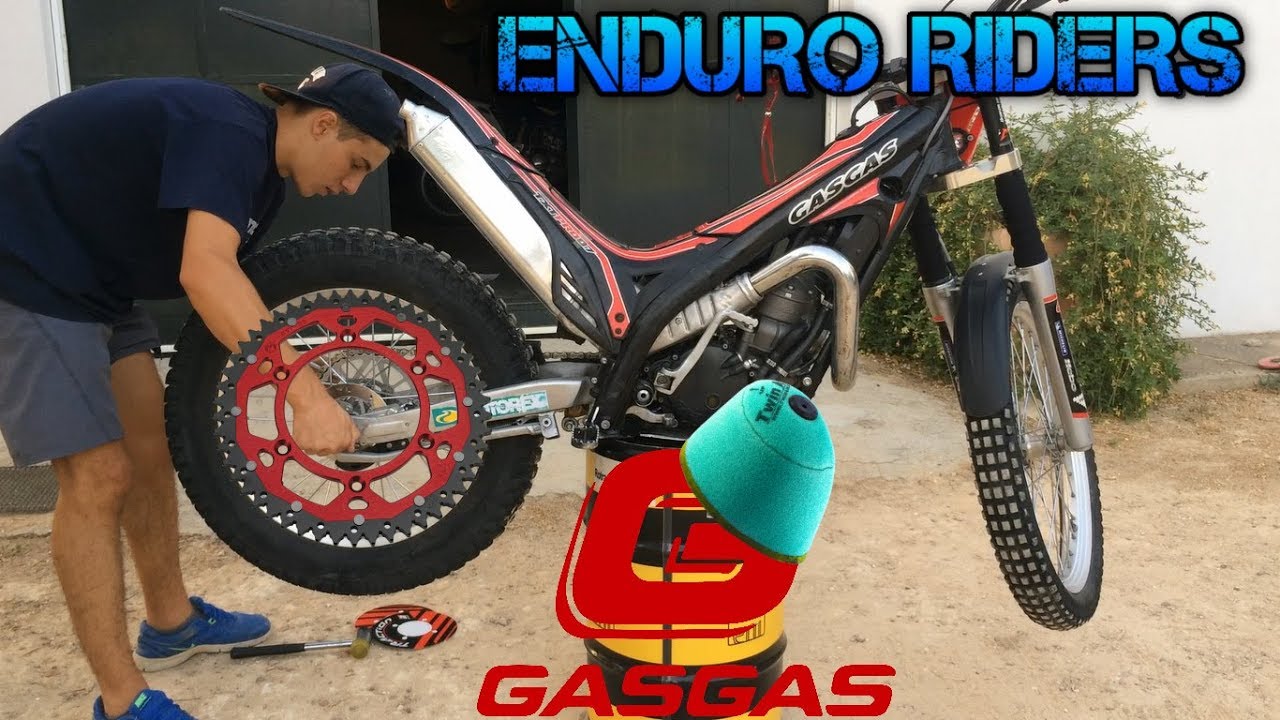 Puesta a punto para COMPETICIÓN de TRIAL!!