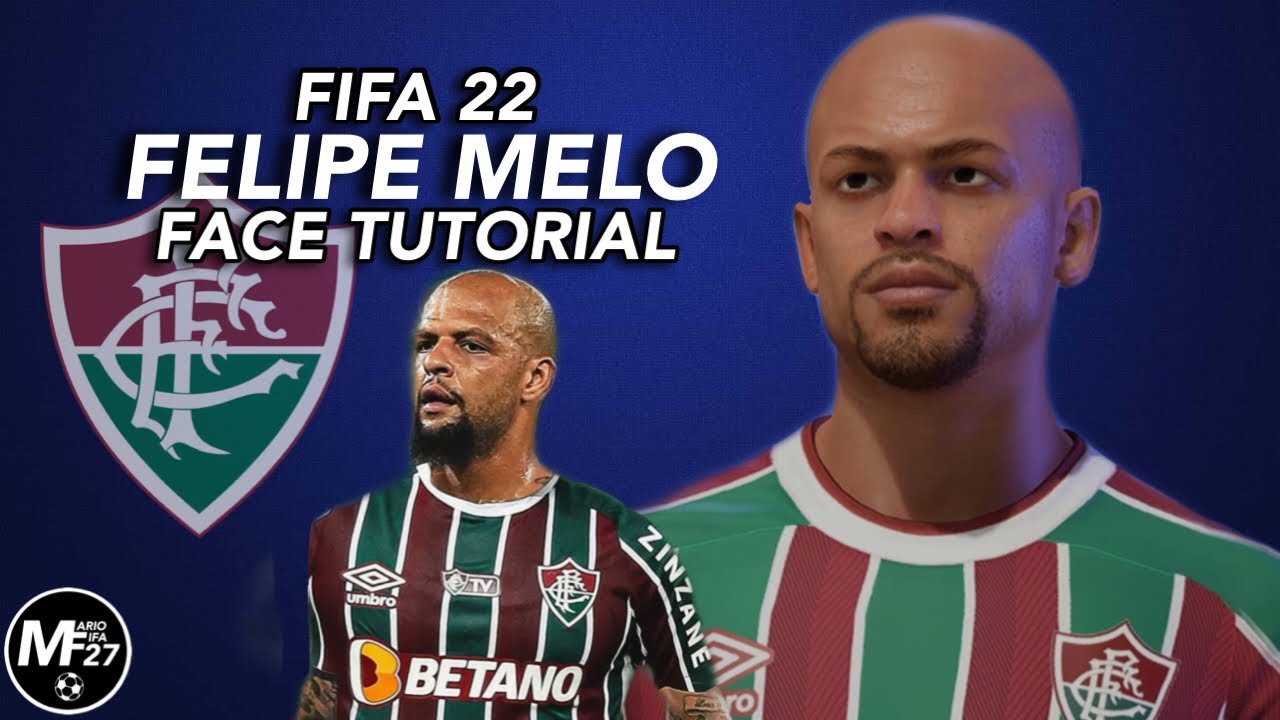 FIFA 22 | FELIPE MELO FACE (Tutorial + Stats) | Fluminense