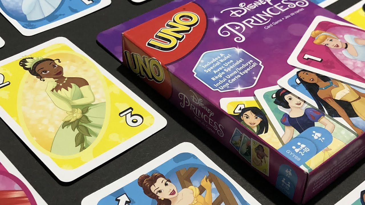 El UNO de las HERMOSAS - UNBOXING UNO Disney Princess