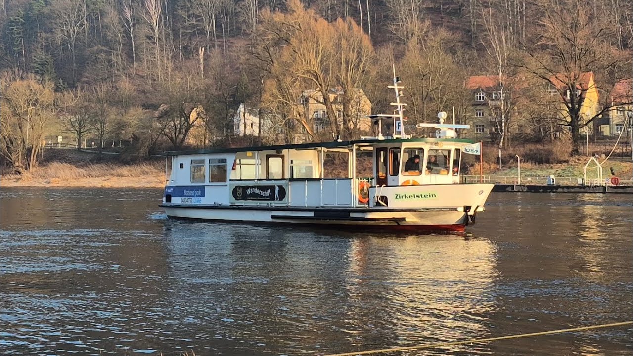 OVPS | Mitfahrt in der kompletten F5 von Bad Schandau, Nationalparkbahnhof bis Bad Schandau, Elbkai