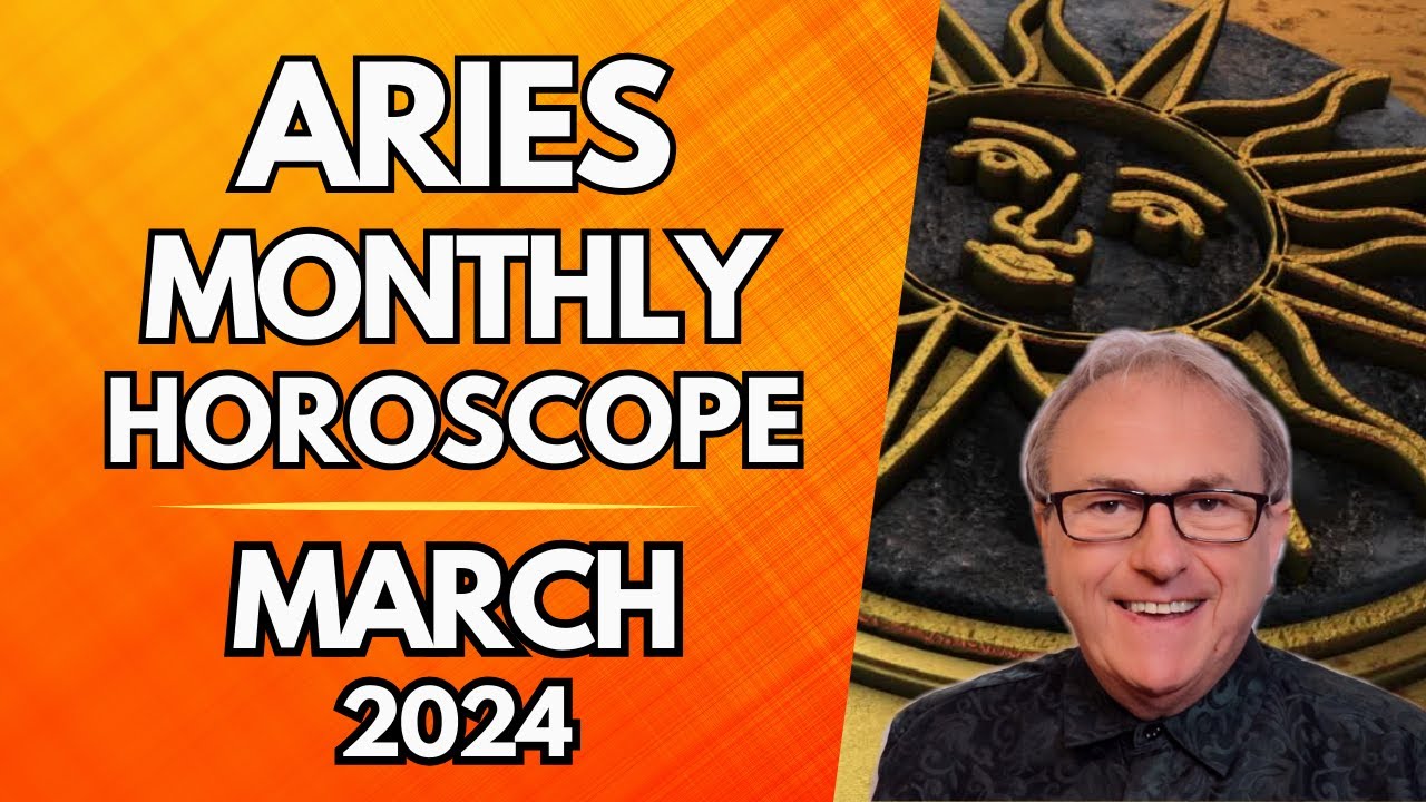 Aries Horoscope March 2024 - A Magical & Rare Node Conjunc Chiron...