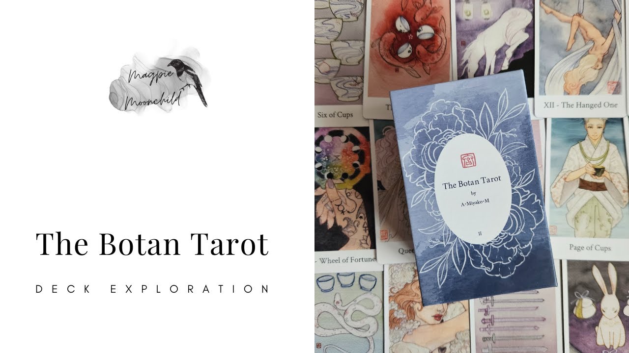 The Botan Tarot (Second Edition) by A-Miyako-M - Deck Exploration