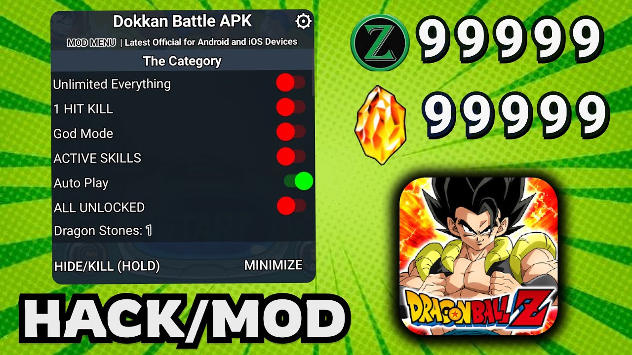DBZ Dokkan Battle Hack 2026 &ndash; Unlimited Dragon Stones with DBZ Dokkan Battle MOD (iOS & Android)