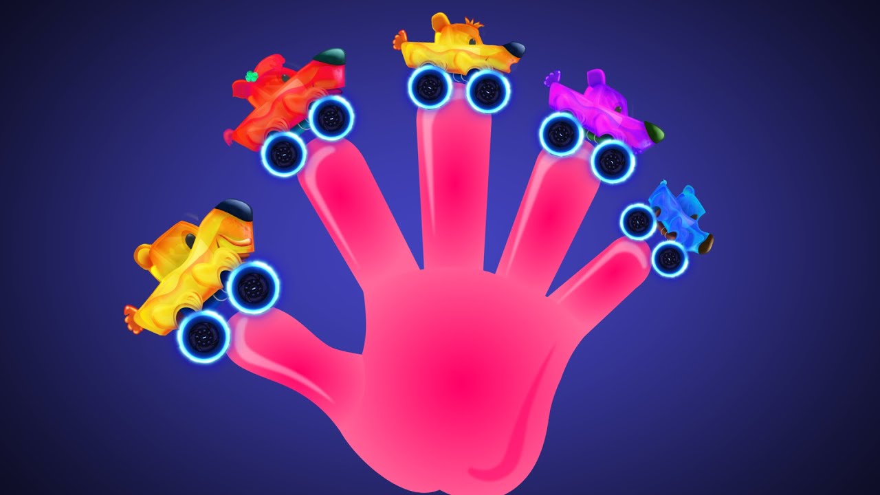 Candy Bear Finger Family |  Monster Truck Fun | Toy Collector