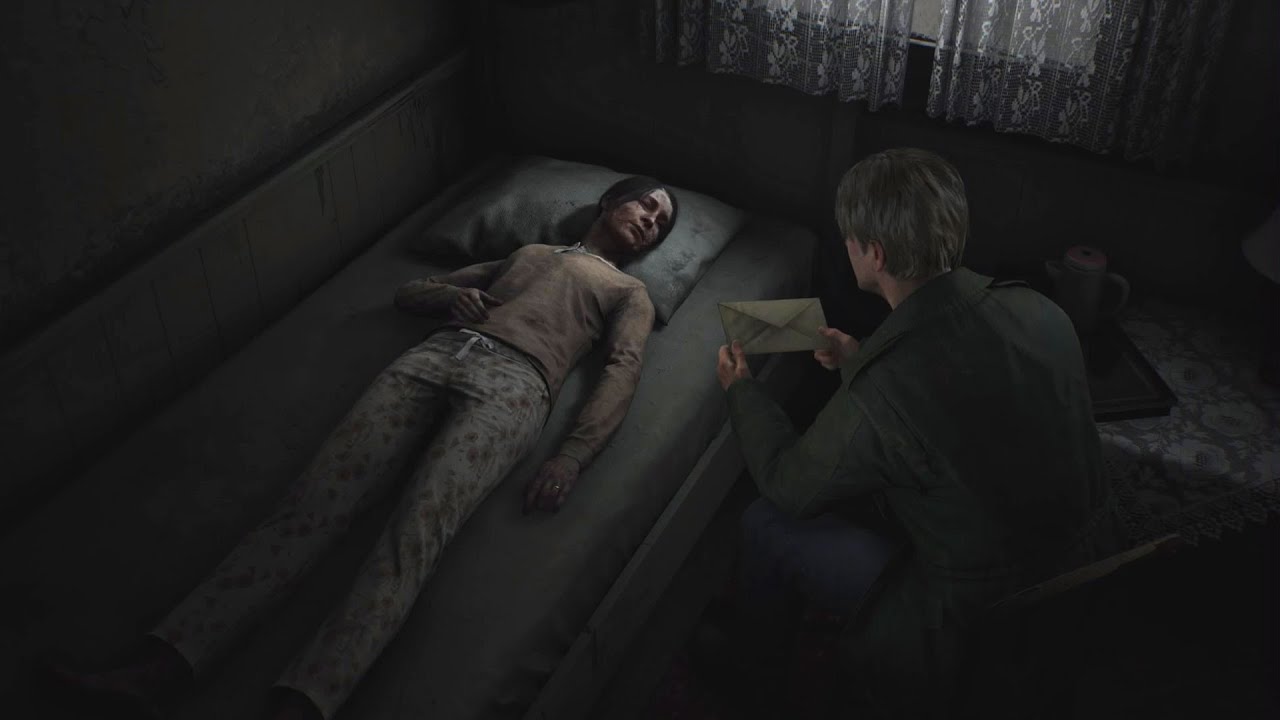 SILENT HILL 2 Remake Сцена с письмом Мэри