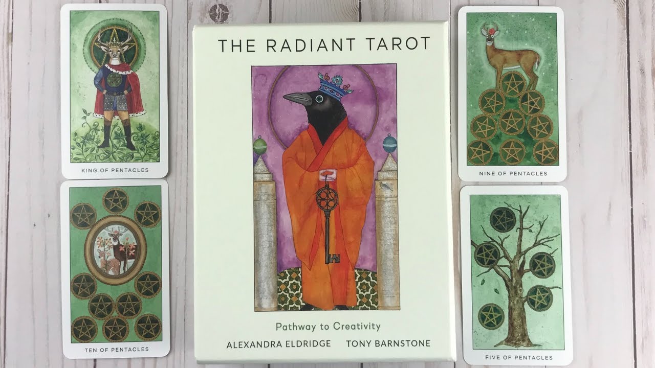 The Radiant Tarot: Pathway to Creativity | 78 Cards & Guidebook | Flip Through, Walkthrough Tarot