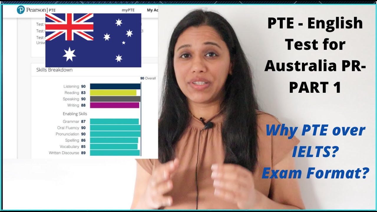 PTE - English Language Test(PART 1) for Australia study, work, visas- EXAM FORMAT